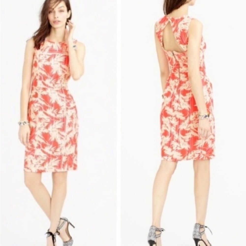 J. CREW Sun Faded Tropical Sheath Dress
Neon